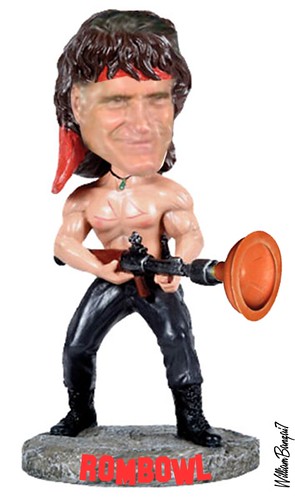 ROMBOWL BOBBLE HEAD by Colonel Flick