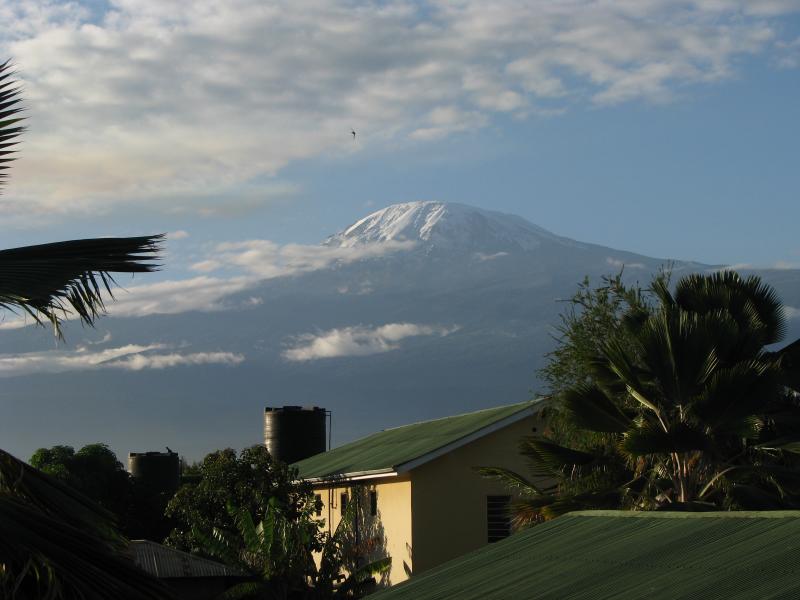 Mt. Kilimanjaro from a distance