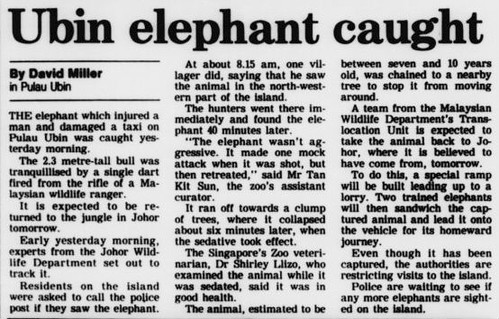 The Straits Times 7 March 1991