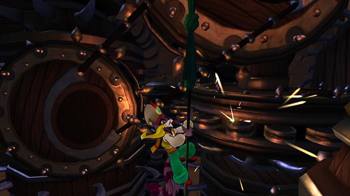 Sly Cooper: Thieves in Time - Climbing