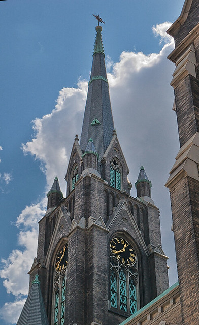 Saint Francis de Sales Oratory, in Saint Louis, Missouri, USA - spire