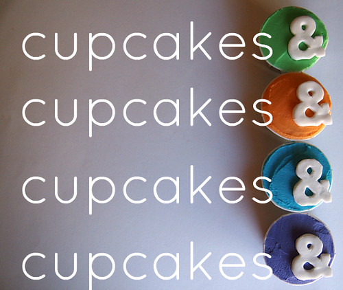 Ampersand Cupcakes
