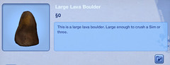 Large Lava Boulder