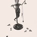 19.鑄鐵女孩37X52 cm‧紙凹版collagraphs‧版數1-10‧2012