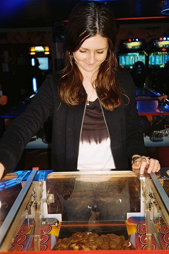 gambling addict, bournemouth arcade