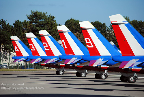 Patrouille de France by Jersey Airport Photography