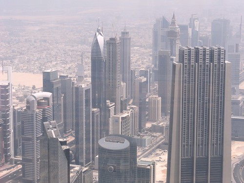 Sheikh Zayed Road From Burj Khalifa, Dubai