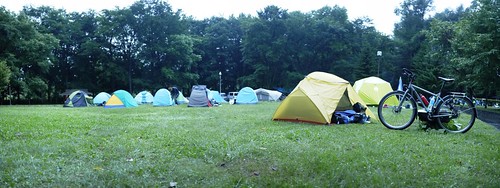Onne-yu Tsutsuji Park Campground (Onne-yu, Hokkaido, Japan)