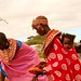 Shopping in Oldonyiro - Samburu women.