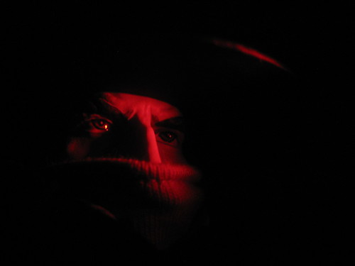 The Shadow Pulp Red Light Portrait 1649 by Brechtbug