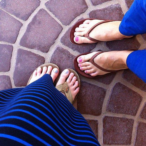 243/366 :: mother daughter pedicures