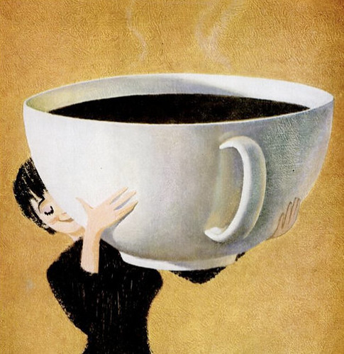 Hoje vou precisar de um balde de café! by Sonho de Moça