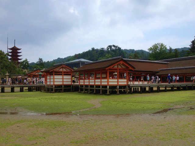 厳島神社の右側