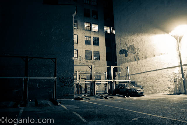 Parking Lot in NYC