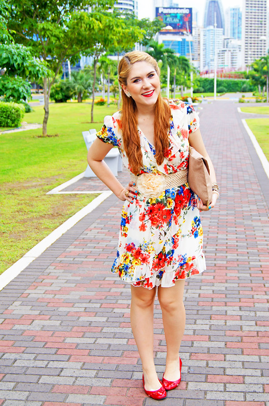 Floral dress by The Joy of Fashion (1)