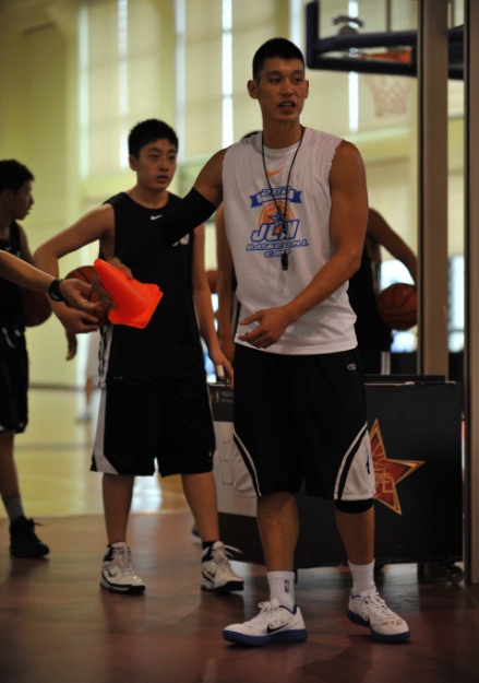 August 22nd, 2012 - Jeremy Lin at his basketball camp in Dongguan, China