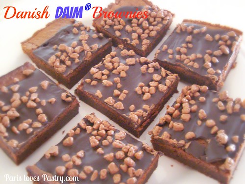 Danish Daim Brownies