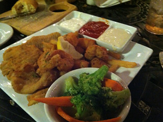 Mar Vista Seafood Platter, Cloaked Review, Mar Vista Dockside Restaurant & Pub