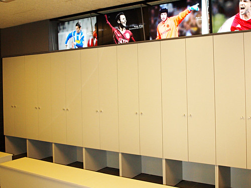 Changing Room, Camp Nou, FC Barcelona