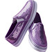 Avon Purple Slip On Sneakers