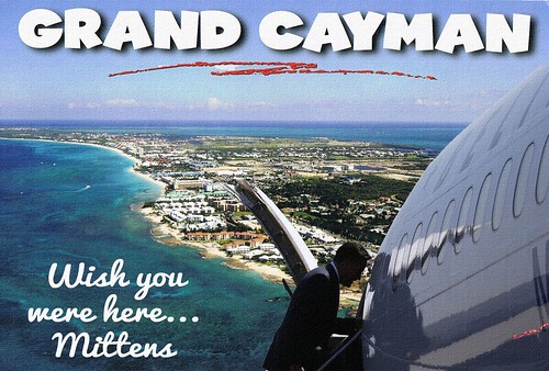 CAYMAN POSTCARD by Colonel Flick