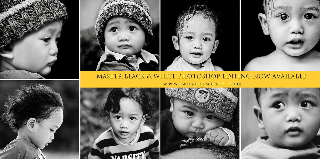 Master Black and White Photoshop Editing