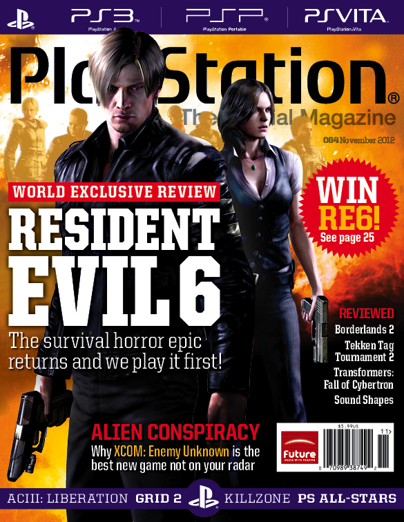 PlayStation: The Official Magazine — November 2012 Cover