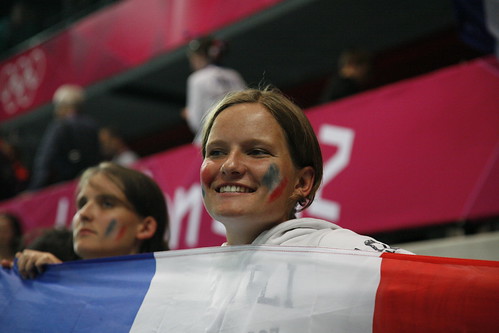 London 2012 - French handball supporter