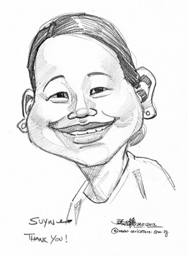 caricature in pencil - 4