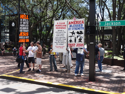 Westboro Baptist Church protests RNC
