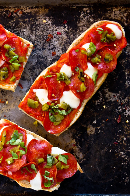 Homemade Frozen French Bread Pizza