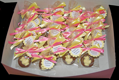 rubber duck chocolate dipped oreos for school birthday celebration