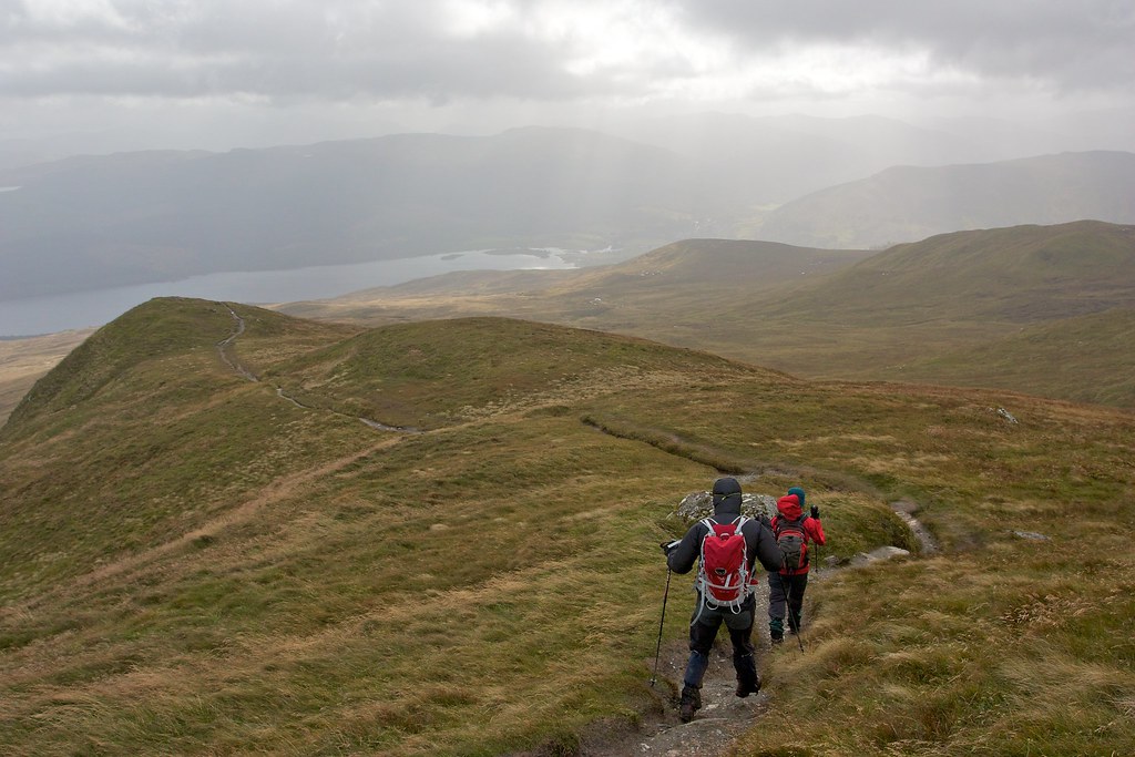 Descent from Meall nan Tarmachan