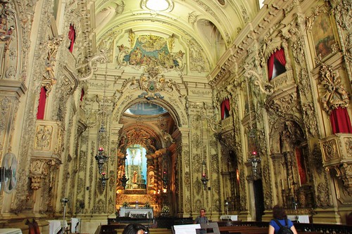 Interior da Igreja da Venerável e Arquiepiscopal Ordem Terceira da Nossa Senhora do Monte do Carmo