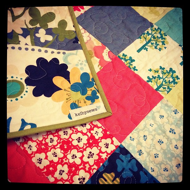 Finished another baby quilt!