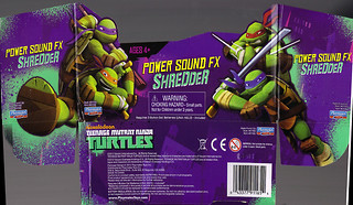 Nickelodeon  TEENAGE MUTANT NINJA TURTLES :: Power SOUND FX  SHREDDER ..box ii (( 2012 ))