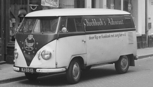RJ-03-13 Volkswagen Transporter bestelwagen 1957 "Koekkoek's Advocaat"