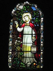 The Light of the World in Stained Glass