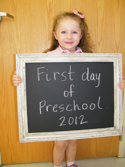 Emmy's First Day of Preschool | 09/05/12