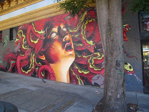 Medusa mural