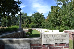 Devonshire CWGC Cemetery, Mametz, Somme.