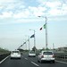 Flags on the autostrada