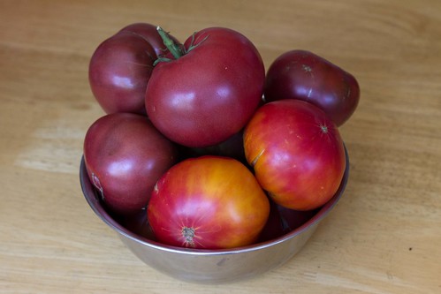 4 lbs heirloom tomatoes