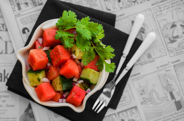 Watermelon 'Chaat' Salad