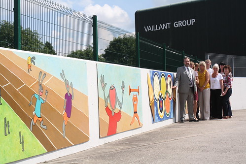 Vaillant Olympic Mural by thedropinn