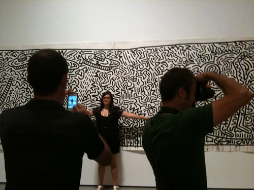At the 1980-2012 exhibit, MoMa