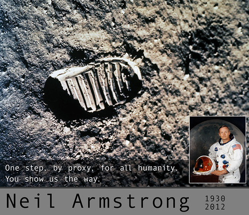 Neil Armstrong, 1930 - 2012" by aforgrave, on Flickr