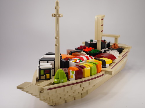 Lego Sushi Boat
