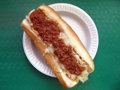 Hot Dog at Green's Lunch