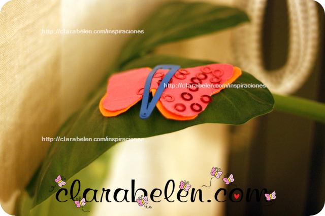 Manualidades niños mariposas y libélulas fáciles de tela o servilletas